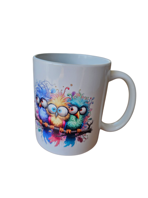 Standaard Mok 11oz – Gekke Vogels Design